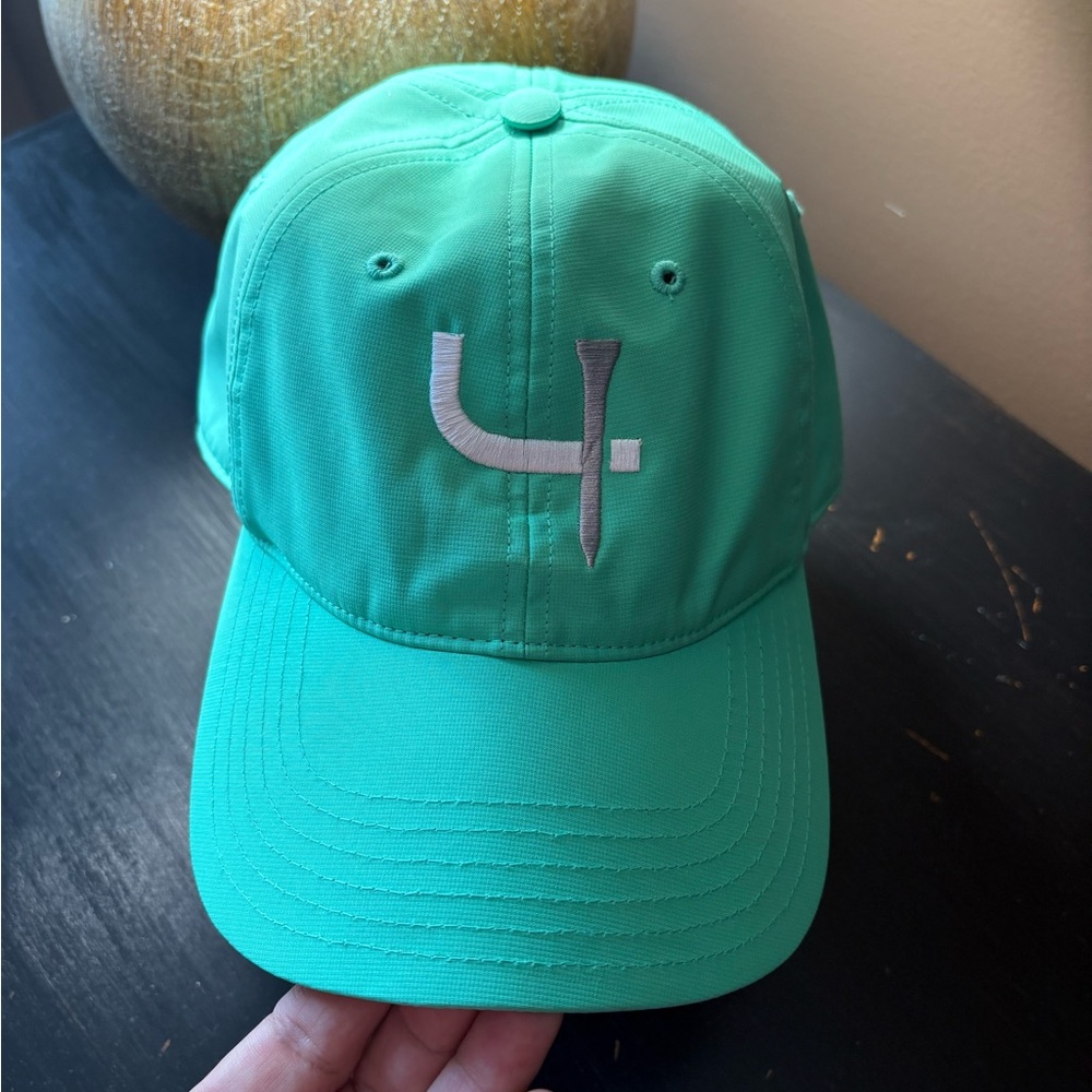 Adidas Golf Hat. Green w/Embroidered Logo